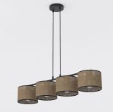 mini: Lampa wisząca ECO nowoczesna czarna E27 15W LED (1)