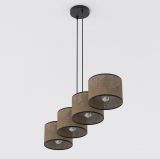 mini: Lampa wisząca ECO nowoczesna czarna E27 15W LED (2)