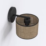 mini: Kinkiet ECO minimalistyczny czarny E27 15W LED (4)