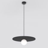 mini: Lampa wisząca CALMA nowoczesna czarna G9 8W LED (1)