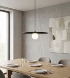 mini: Lampa wisząca CALMA nowoczesna czarna G9 8W LED (4)