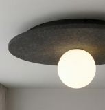 Lampa sufitowa CALMA nowoczesna czarna G9 8W LED