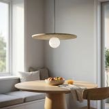 mini: Lampa wisząca CALMA nowoczesna beżowa G9 8W LED (2)