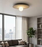 Lampa sufitowa CALMA nowoczesna beżowa G9 8W LED