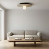 Lampa sufitowa CALMA nowoczesna beżowa G9 8W LED