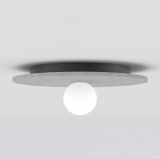 Lampa sufitowa CALMA nowoczesna szara G9 8W LED