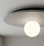 Lampa sufitowa CALMA nowoczesna szara G9 8W LED