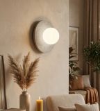 mini: Kinkiet CALMA minimalistyczny szary G9 8W LED (6)