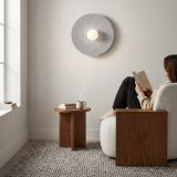mini: Kinkiet CALMA minimalistyczny szary G9 8W LED (2)