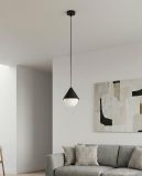 mini: Lampa wisząca GIRO nowoczesna czarna G9 8W LED (2)