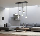 mini: Lampa wisząca GIRO nowoczesna czarna G9 8W LED (5)