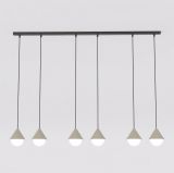 mini: Lampa wisząca GIRO nowoczesna czarna G9 8W LED (2)