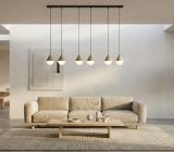 mini: Lampa wisząca GIRO nowoczesna czarna G9 8W LED (5)