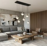 mini: Lampa wisząca GIRO nowoczesna czarna G9 8W LED (2)