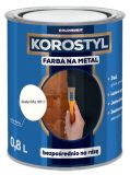 Farba Na Metal 3W1 Korostyl Biały RAL 9010 0,8L Goldmurit - OUTLET towar niepełnowartościowy