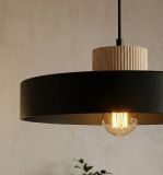 mini: Lampa wisząca KIVI nowoczesna czarna E27 15W LED (6)