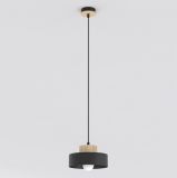 mini: Lampa wisząca KIVI nowoczesna czarna E27 15W LED (1)