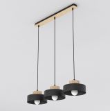 mini: Lampa wisząca KIVI nowoczesna czarna E27 15W LED (1)