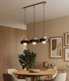 mini: Lampa wisząca KIVI nowoczesna czarna E27 15W LED (2)