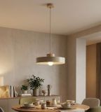 mini: Lampa wisząca KIVI nowoczesna beżowa E27 15W LED (3)