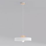 mini: Lampa wisząca KIVI nowoczesna biała E27 15W LED (1)