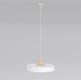 mini: Lampa wisząca KIVI nowoczesna biała E27 15W LED (2)