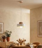 mini: Lampa wisząca KIVI nowoczesna biała E27 15W LED (2)