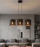 mini: Lampa wisząca LUX nowoczesna czarna E27 15W LED (2)