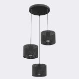 mini: Lampa wisząca LUX nowoczesna czarna E27 15W LED (1)