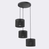 mini: Lampa wisząca LUX nowoczesna czarna E27 15W LED (2)