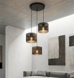 mini: Lampa wisząca LUX nowoczesna czarna E27 15W LED (3)