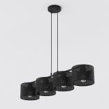 mini: Lampa wisząca LUX nowoczesna czarna E27 15W LED (1)