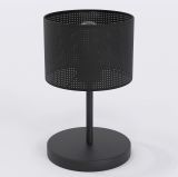 mini: Lampka biurkowa LUX nowoczesna czarna E27 15W LED (1)