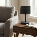 mini: Lampka biurkowa LUX nowoczesna czarna E27 15W LED (2)