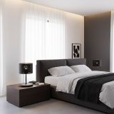 mini: Lampka biurkowa LUX nowoczesna czarna E27 15W LED (6)