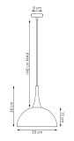 mini: Lampa wisząca NAUTICA nowoczesna biała GX53 10W LED (7)