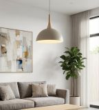 mini: Lampa wisząca NAUTICA nowoczesna beżowa GX53 10W LED (6)