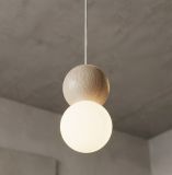 mini: Lampa wisząca LOOP nowoczesna beżowa G9 8W LED (3)