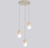 mini: Lampa wisząca LOOP nowoczesna beżowa G9 8W LED (1)