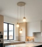 mini: Lampa wisząca LOOP nowoczesna beżowa G9 8W LED (3)