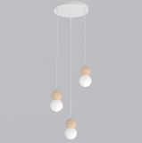 mini: Lampa wisząca LOOP nowoczesna biała G9 8W LED (1)