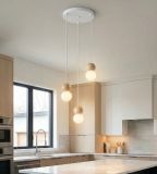 mini: Lampa wisząca LOOP nowoczesna biała G9 8W LED (3)