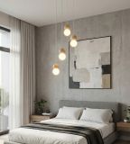 mini: Lampa wisząca LOOP nowoczesna biała G9 8W LED (5)