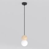 mini: Lampa wisząca LOOP nowoczesna czarna G9 8W LED (1)