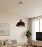 mini: Lampa wisząca KAKI nowoczesna czarna E27 15W LED (5)