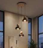 mini: Lampa wisząca KAKI nowoczesna czarna E27 15W LED (5)