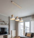 mini: Lampa wisząca KAKI 3 nowoczesna biała E27 15W LED (5)