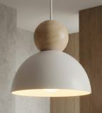 mini: Lampa wisząca KAKI 3 nowoczesna biała E27 15W LED (6)