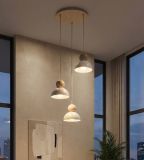 mini: Lampa wisząca KAKI nowoczesna biała E27 15W LED (5)