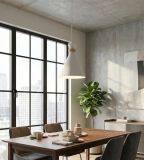 mini: Lampa wisząca ZERO nowoczesna biała E27 15W LED (5)
